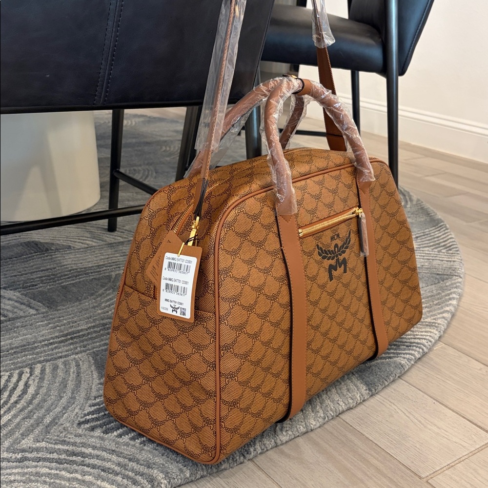 🔥 MCM XL Ottomar Weekender Bag – LIMITED SPECIAL EDITION – NWT! 🔥